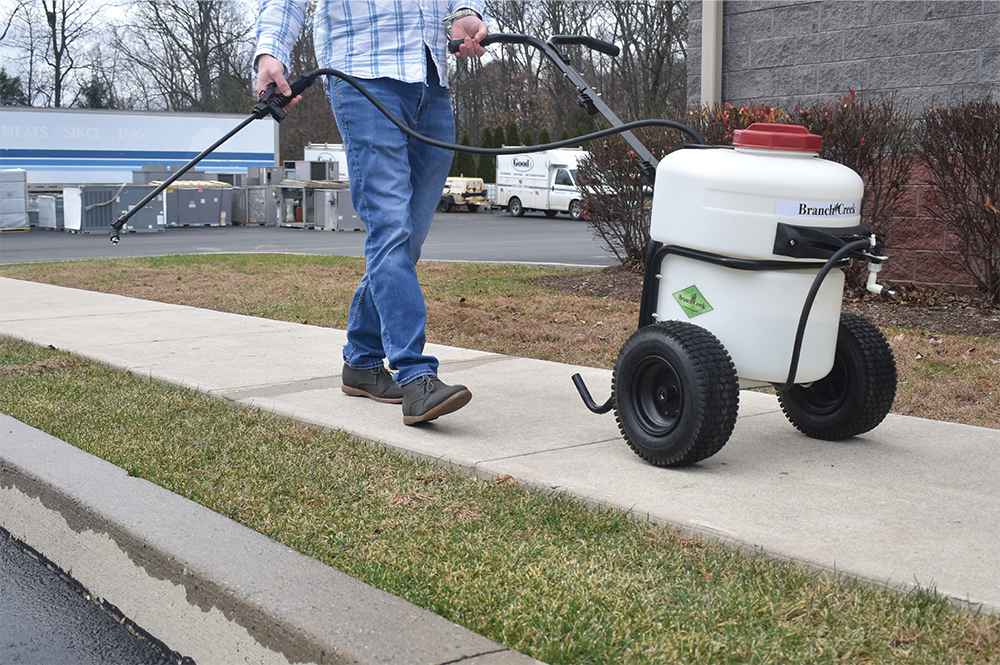 walk behind garden sprayer Branch Creek Battery Powered Walk Behind Sprayer