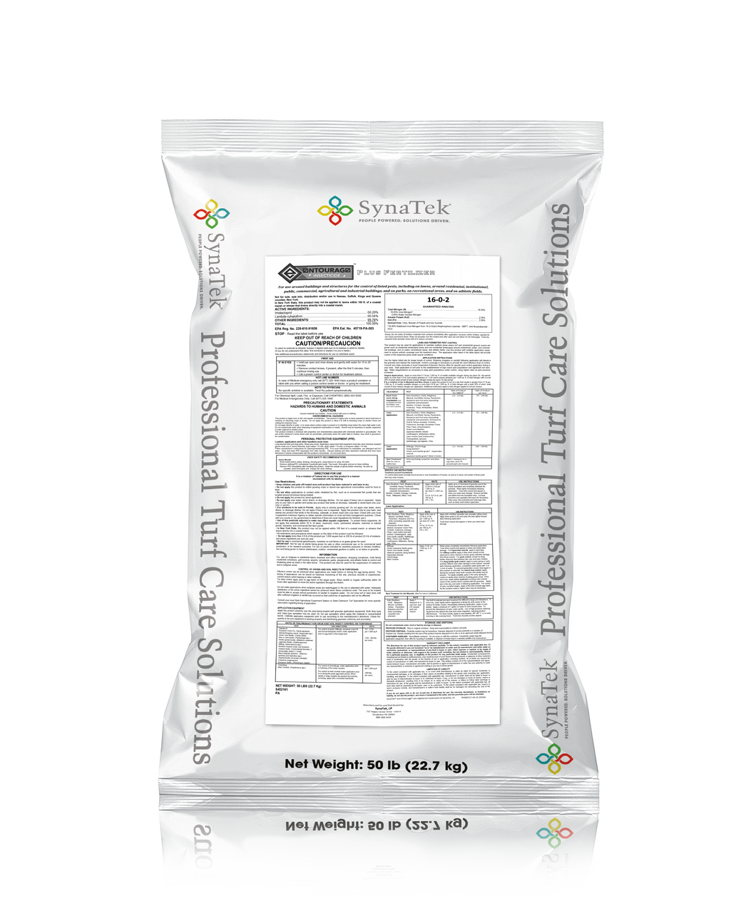 lockup herbicide Entourage Grub And Tick Preventer With Summer Fertilizer (50 Lbs.)